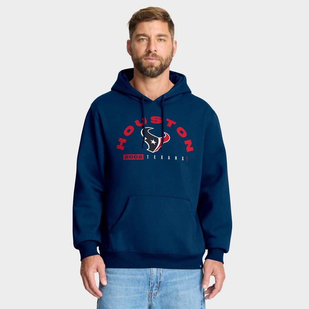Men 2026 NFL Houston Texans blue Hoodie hooded style 01->houston texans->NFL Jersey
